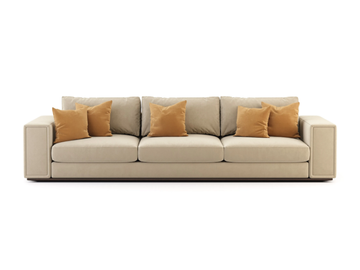 SUBLIME - 3 seater velvet sofa by Stylish Club - view 2